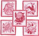 Simply Red Ornaments
