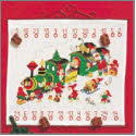 Kit, Advent Calendar Santa's Train by Permin