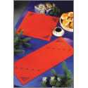 Kit, Christmas Red Hardanger Table Runner by Permin