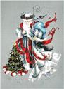 Winter White Santa (w/charm)