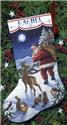 Kit, Santa's Arrival Stocking by Dimensions