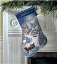 Kit, Sleigh Ride At Dusk Stocking by Dimensions