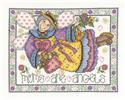 Pattern, Moms are Angels by Imaginating