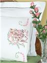 Stamped Stitchable, Mare & Colt (Perle Edge Pillowcase) by Jack Dempsey