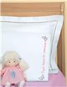 Stamped Stitchable, Little Girls (Perle Edge Pillowcase) by Jack Dempsey