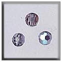 Beads, Buttons & Charm, 13015 - Round Bead Black Diamond AB by Mill Hill