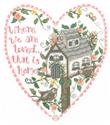 Pattern, Birdhouse Love by Imaginating