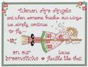 Pattern, Women Are Angels by Sue Hillis Designs