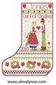 Pattern, Our First Christmas Stocking by Alma Lynne Designs