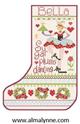 Sugarplums Dancing Stocking