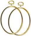 Supply, Just-A-Frame Oval Gold 3.25