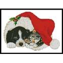 Pattern, Xmas Cat and Dog by Artecy Cross Stitch