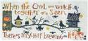 Pattern, Halloween Branch - Haunted Bird House by Bent Creek