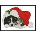 Mini Xmas Cat and Dog