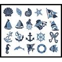 Pattern, Nautical Motifs by Artecy Cross Stitch