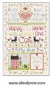 Pattern, Kitty Dear Sampler by Alma Lynne Designs