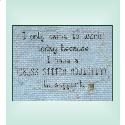 Pattern, Cross Stitch Addiction by Pine Glen Designs