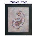 Pattern, Paisley Peace by Moonflower Designs