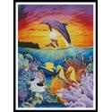 Dolphins and Seahorse