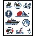 Pattern, Nautical Motifs 2 by Artecy Cross Stitch