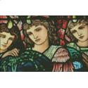 Pattern, Church Window: Creation Angel Detail by PinoyStitch