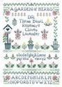 Pattern, Garden of Herbs by Imaginating