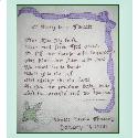 Pattern, A Little Miracle by Pine Glen Designs