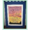 Pattern, Words of Comfort - sunset version by Pine Glen Designs