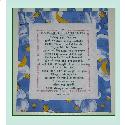 Pattern, Words of Comfort - boder version by Pine Glen Designs