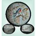 Eastern Bluebird Tin Can Pincushion