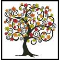 Pattern, Decorative Autumn Tree by Artecy Cross Stitch