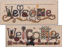 Pattern, Needlework Welcomes by Imaginating
