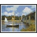 Pattern, The Bridge at Argenteuil by Artecy Cross Stitch
