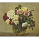 Fantin-Latour: Roses Bouquet