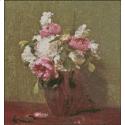 Fantin-Latour: White Peonies and Narcissus