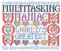 Pattern, Multitasking Mom by Imaginating