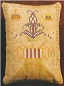 Pattern, Crown & Flower Pin Cushion by Dames of the Needle