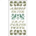 Alphabet Sampler Acorns