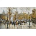 Pattern, Galien-Laloue: Autumn Parisian Scene by PinoyStitch