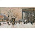 Pattern, Galien-Laloue: La Madeleine Sous La Neige by PinoyStitch