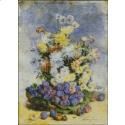 Pattern, Lemaire: Prunes and Chrysanthemums by PinoyStitch