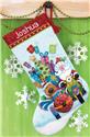 Kit, Santa's Sidecar Stocking by Dimensions