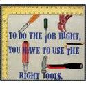 Pattern, The Right Tools by Cross-Point Designs
