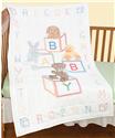 Stamped Stitchable, Baby Blocks by Jack Dempsey