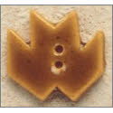 Beads, Buttons & Charm, Gold Maple Leaf by Debbie Mumm Buttons