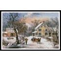 American Homestead in Winter