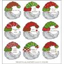 Santa Ornaments Minis (Customizable)
