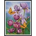 Irises and Tulips