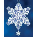 Sapphire Crystal Ornament