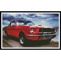 Pattern, Ford Mustang by Artecy Cross Stitch